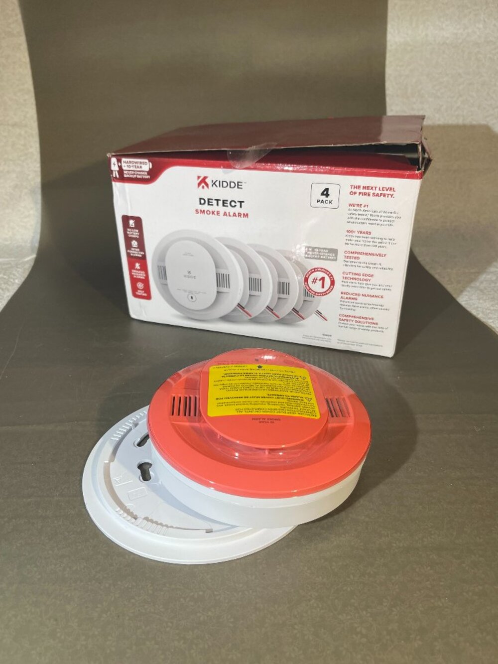Kidde Detect 205A10 Hard Wire 10-Year Smoke Alarm NOTE (#2018)